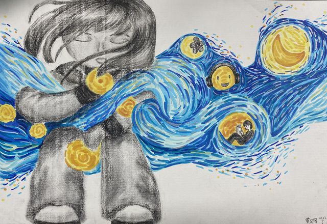 Behold, hold, the Starry Night